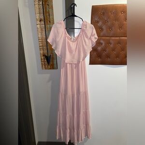 Forever 21 Light Pink Maxi Dress